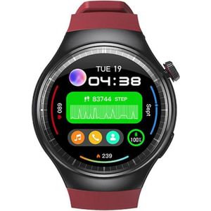 UNIWA DM80 1 43 inch IP67 waterdicht Android 8.1 smartwatch ondersteuning 4G netwerk / WiFi / GPS / NFC