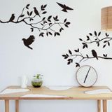 Persoonlijkheid cartoon vogel woonkamer slaapkamer huis decoratie muur stickers