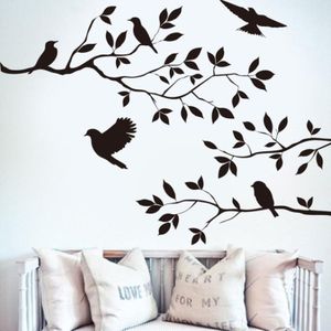 Persoonlijkheid cartoon vogel woonkamer slaapkamer huis decoratie muur stickers