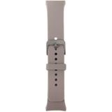 Voor Samsung Gear S2 Watch Solid Kleur siliconen Watchband(Khaki)