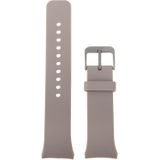 Voor Samsung Gear S2 Watch Solid Kleur siliconen Watchband(Khaki)