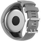Voor POLAR M200 textuur siliconen vervangende riem horlogeband  one size (grijs)