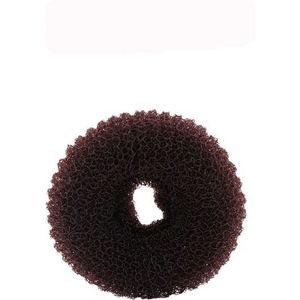 3 STKS elegante vrouwen dames donut haar ring (koffie M)