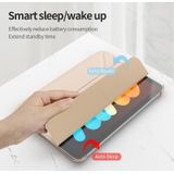 Dubbelzijdig Matte Doorschijnend PC Deformatie Tablet Leren Case met Houder & Slaap / Wake-up Functie voor iPad Mini 6