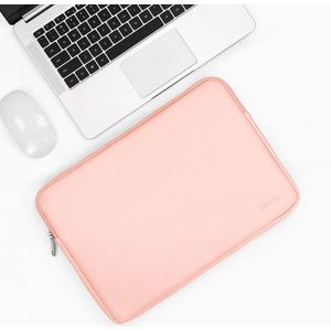 BAONA BN-Q001 PU lederen laptoptas  kleur: roze  maat: 16/17 inch
