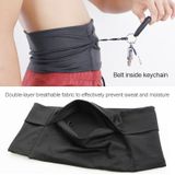 Persoonlijke grote capaciteit stretch Tablet zakken reizen anti-diefstal zak telefoon tas  maat: L (zwart)