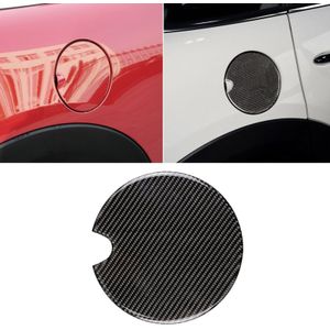 Auto brandstof tank cover Carbon Fiber decoratieve sticker voor BMW Mini Cooper R50/R52/R55/R56/R57/R58/R59-/R60/R61/F55/F56