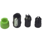 NL4FC 2221 4 Pin Plug Mannelijke Luidspreker Audio Connector(Groen)