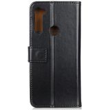 Voor Xiaomi Redmi Note 8T 3-kleuren Pareltextuur Magnetische gesp horizontale flip pu lederen kast met kaartslots & portemonnee & houder(zwart)