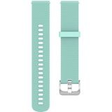 22mm Texture Siliconen polsband horlogeband voor Fossil Gen 5 Carlyle  Gen 5 Julianna  Gen 5 Garrett  Gen 5 Carlyle HR (Groen)