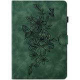 Voor 7 inch tablets Peony Butterfly relif lederen tablethoes