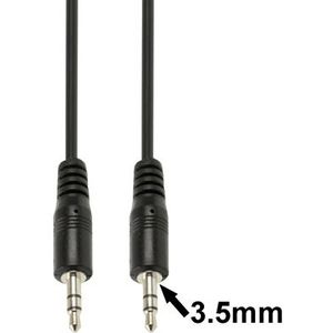 Aux kabel  3.5mm mannetje Mini Plug Stereo Audio Kabel  Lengte: 5 meter