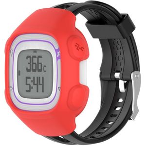 Smart Watch silicone beschermhoes voor Garmin Forerunner 10/15 (rood)