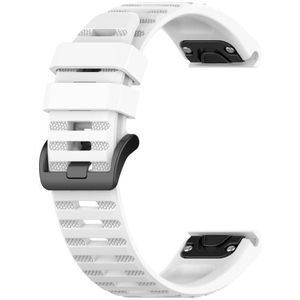 Voor Garmin Fenix 5 plus siliconen sportband