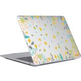 Enkay Flower Series Patroon Laotop Beschermend Crystal Case voor MacBook Air 13.3 Inch A1932 / A2179 / A2337 (Paardebloem)