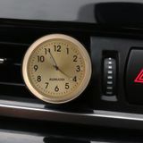 Auto Outlet klok auto lichtgevende materile auto klok auto elektronische Watch auto airconditioning Outlet parfum ornamenten met Balm(Gold)