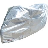 210D Oxford Cloth Motorcycle Electric Car Regenproof Dust-proof Cover  Grootte: L (Zilver)
