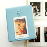 64 zakken naam kaart stukken voor Fujifilm Instax Mini 8/7s/70/25/50s/90 (hemelsblauw)