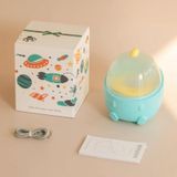 CX-12 Little Dinosaur Starry Sky Light USB Music Box Nachtlampje LED Dream Roterende Projectielamp (Blauw)