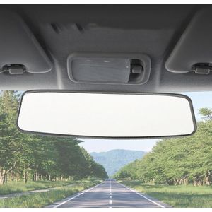 CZC-240 Auto Auto Achter Visieverbruik Mirror Stelspiegel Verstelbare zuigbeker Flat Mirror (Wit)