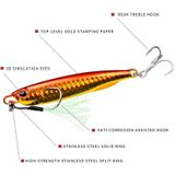 3 PCS PROBEROS LF103 Simulation Metal Sea Fishing Bait  Specification: 40g(A With Hook)