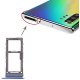 SIM-kaartlade / Micro SD-kaartlade voor Samsung Galaxy Note10+(Blauw)