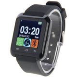 U80 blauwtooth gezondheid Smart Watch 1.5 inch LCD-scherm voor Android mobiele telefoon  telefoongesprek ondersteuning / muziek / stappenteller / slaap Monitor / Anti-lost(zwart)