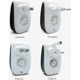 H12 2 PCS Ultrasone Elektronische Muis Repeller Huishouden Mini Mosquito Repeller  Productspecificatie: EU Plug(White)