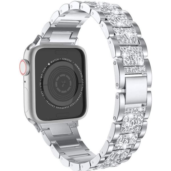 Dames horloge zilver met steentjes hot sale