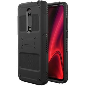 Voor Xiaomi Redmi K20 / K20 PRO / MI 9T / MI 9T Pro Fatbear Armor Shockproof Cooling Phone Case (Black)