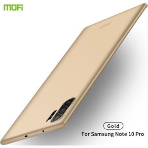 MOFI Frosted PC ultradun hard case voor Galaxy Note10 Pro (goud)