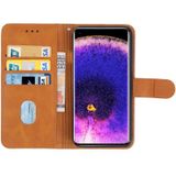 Leren telefooncase voor Oppo Zoek X5 (Brown)