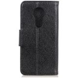 Voor Nokia 6.3 Nappa Textuur Horizontale Flip Lederen Case met Houder & Card Slots > Portemonnee (Zwart)