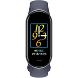 M8 1 14 inch IP68 waterdicht kleurenscherm smartwatch  ondersteuning hartslag / bloeddruk / bloedzuurstof / bloedsuikerbewaking
