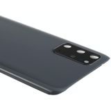 Batterij achterkant met camera lens cover voor Samsung Galaxy S20 +(grijs)