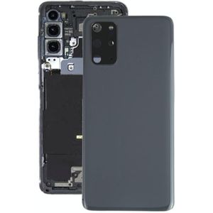 Batterij achterkant met camera lens cover voor Samsung Galaxy S20 +(grijs)