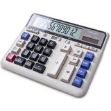 Deli 2135 Computertoetsenbord Calculator Big Button Bank Office Finance Accounting Solar Calculator