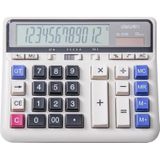 Deli 2135 Computertoetsenbord Calculator Big Button Bank Office Finance Accounting Solar Calculator