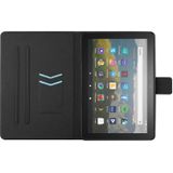 Voor Amazon Kindle Fire Max 11 Gekleurde Tekening Smart Leather Tablet Case (Skateboard Cat)