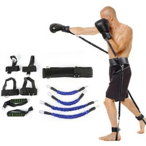 Bounce Trainer Fitness Resistance Band Boxing Pak Latex Buis Tension Touw Been Taille Trainer  Gewicht: 140 Pond