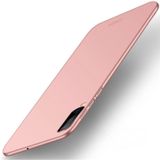 MOFI Frosted PC Ultra-dunne hard case voor Galaxy A70 (Rose Gold)