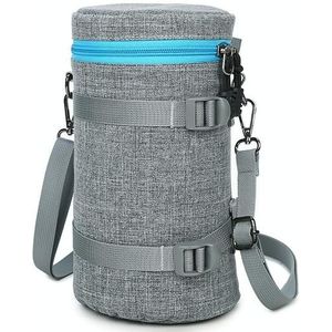 5601 SLR Lens Bag Liner Waterproof Shockproof Protection Bag  Colour: Large (Gray)