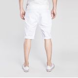 Zomer Casual Ripped Denim Shorts voor mannen (kleur: witte maat: XL)