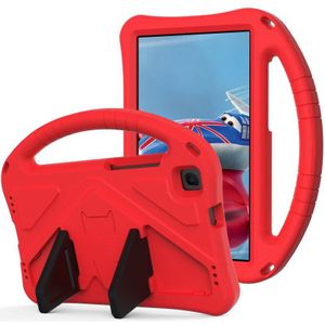 Voor Huawei MediaPad M3 Lite 8.0 / M6 8.4 EVA Flat Anti Falling Protective Case Shell met Holder(Red)