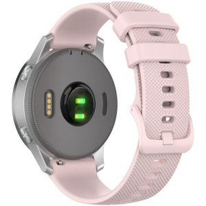 Voor Garmin Siliconen Smart Watch Vervanging strap Polsbandje  Maat:18mm Universal(Roze)