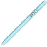 LOVE MEI Voor Apple Pencil 2 Number Letter Design Stylus Pen Siliconen Beschermhoes (Blauw)