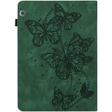 Voor Huawei MediaPad T5 10 Inch Relif Butterfly Patroon Horizontale Flip Lederen Tablet Case