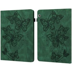 Voor Huawei MediaPad T5 10 Inch Relif Butterfly Patroon Horizontale Flip Lederen Tablet Case