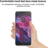 TPU-telefooncase voor Motorola Moto X4 (transparant wit)