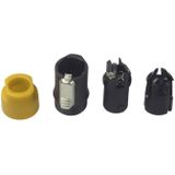 NL4FC 2221 4-pins plug mannelijke luidspreker audioconnector(geel)